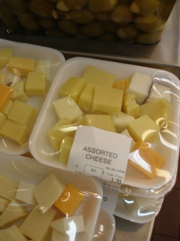 Assorted Cheese at Tops on the Waterfront!